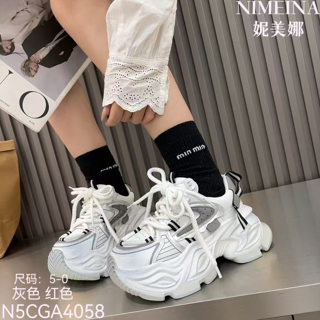 休闲舒适女款老爹鞋5-4058