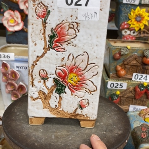 【闪购商品】红陶粗陶材质多肉花盆