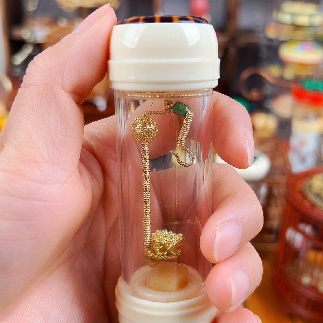 木福利款掌中宝30筒➕金蟾攀爬簧➕蓝精灵