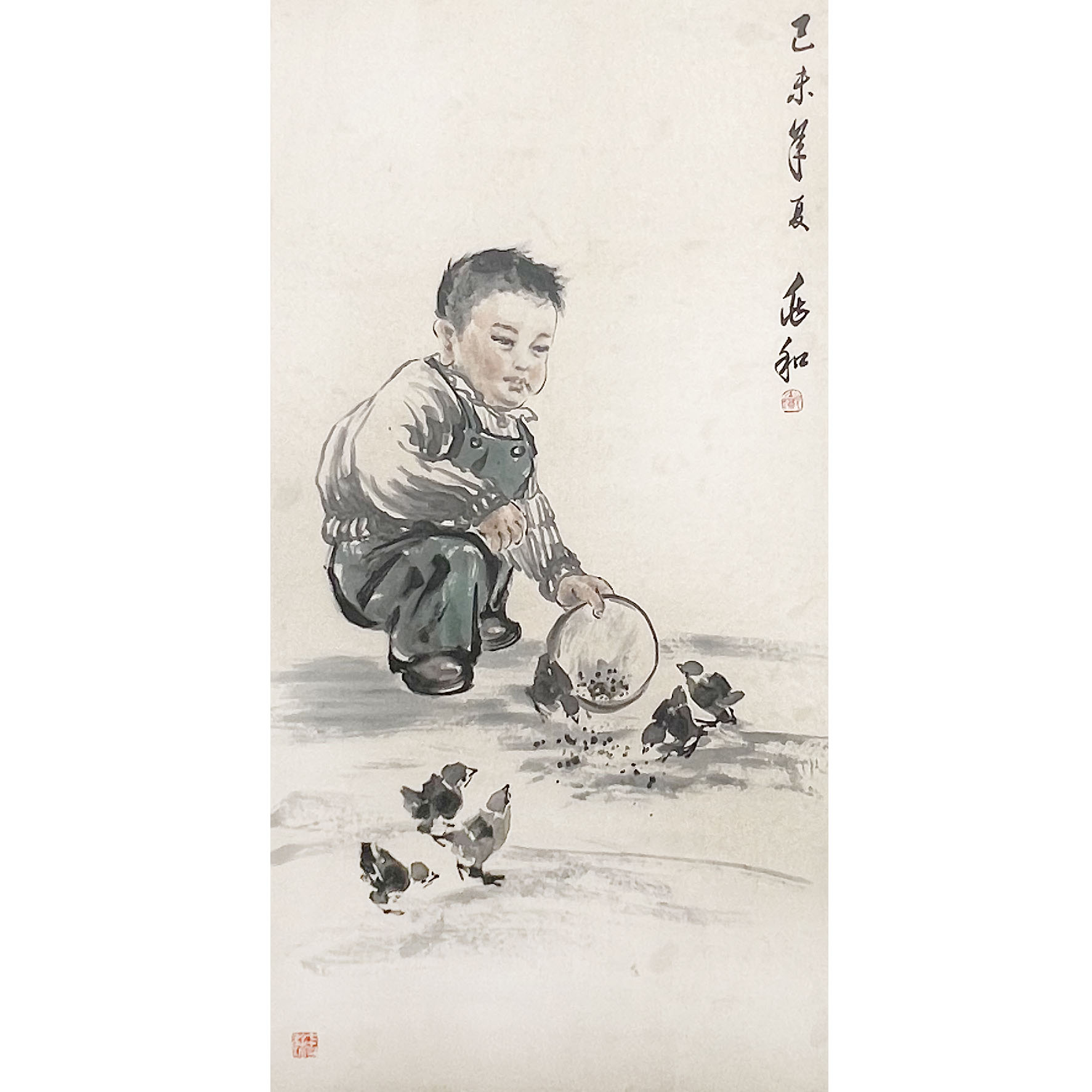 HL00035-蒋老绘画99x69cm/约6平尺