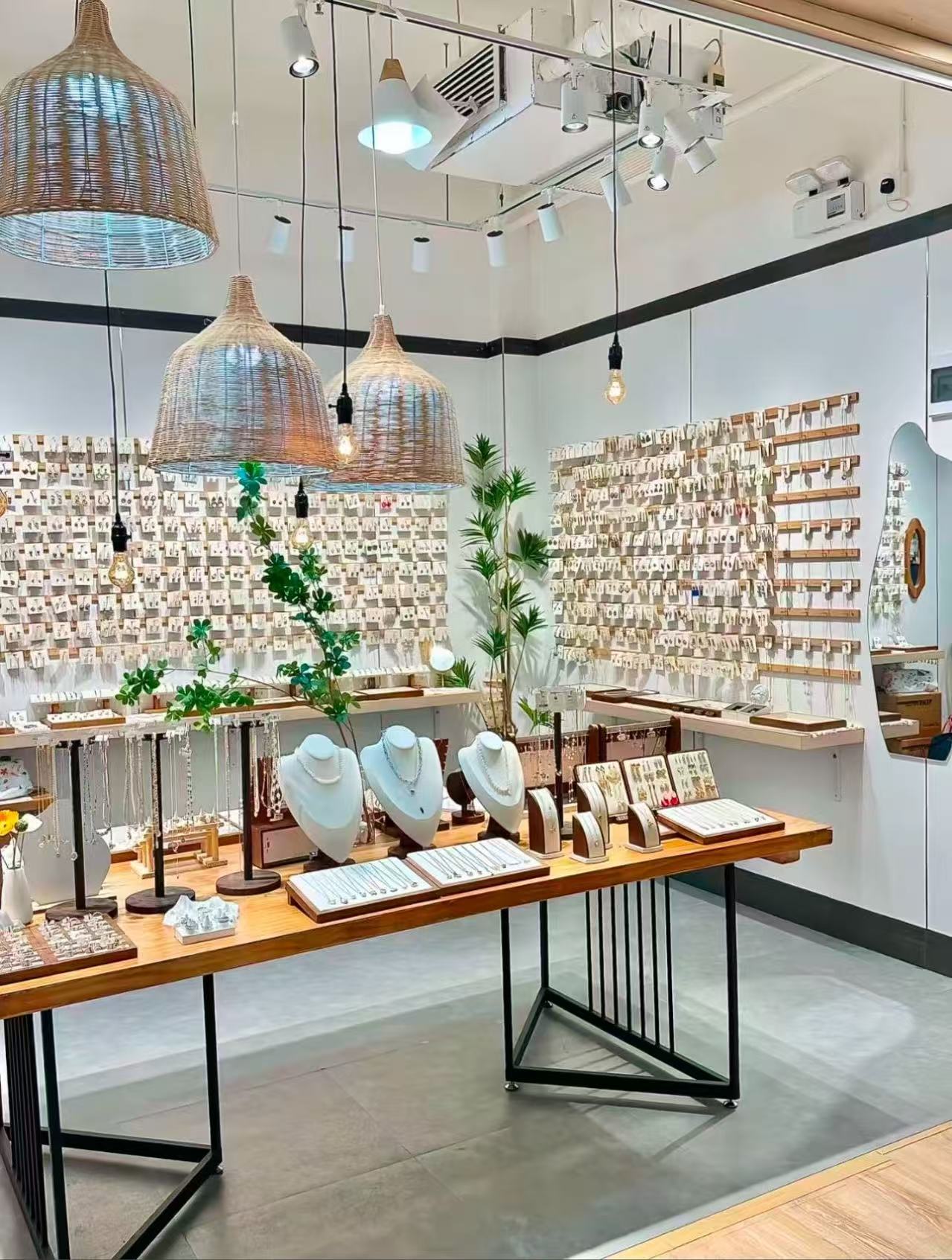 非金属仿珍珠项链 简约仿珍珠耳饰 项链 戒指 直播间扣号对应下单