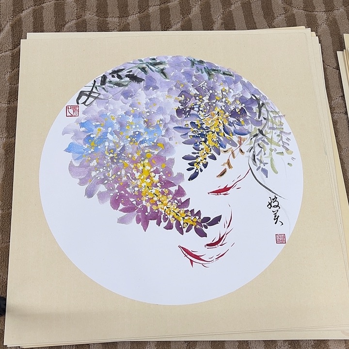 国画花鸟的故事在我50.50