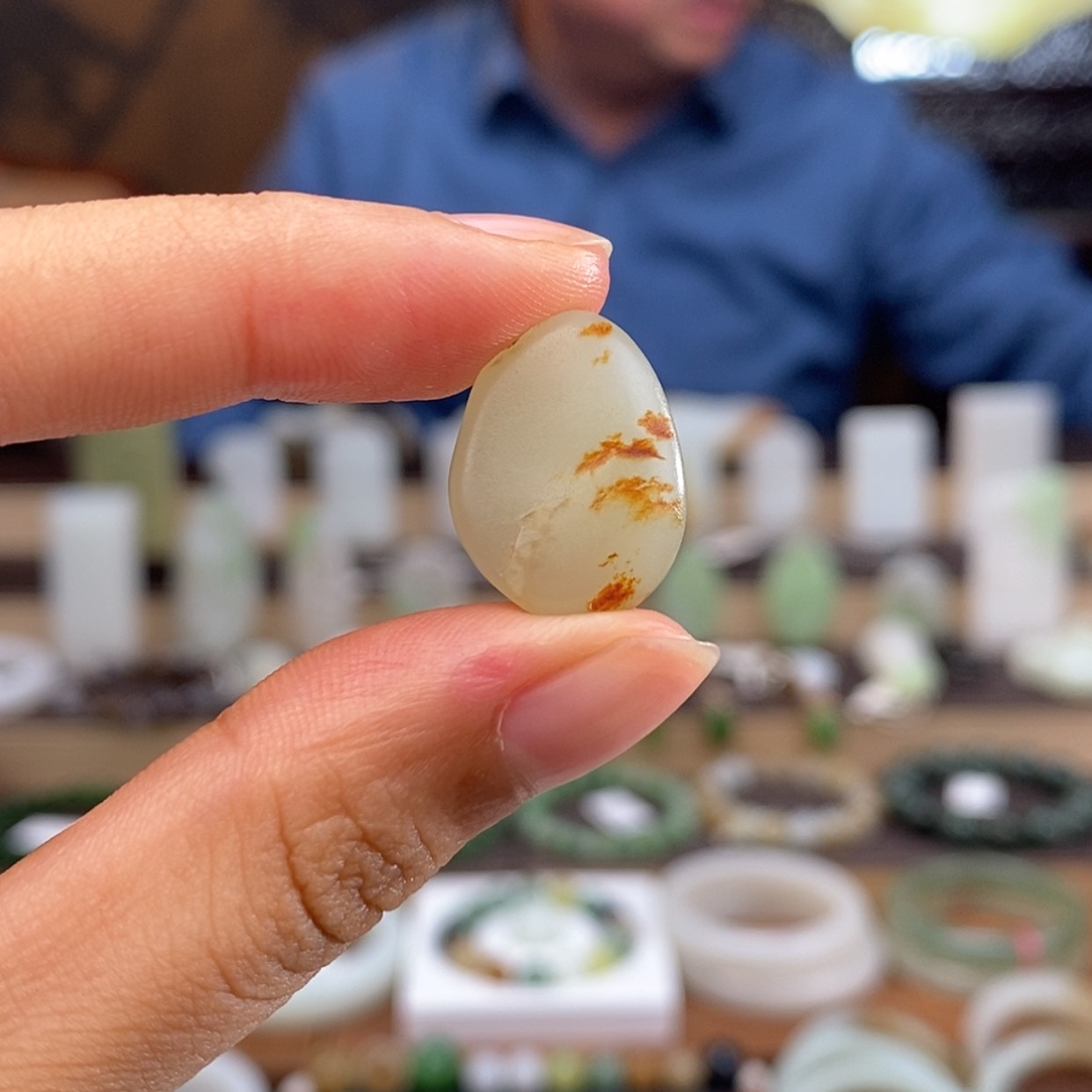 【闪购商品】和田玉吊坠未镶嵌樂**～