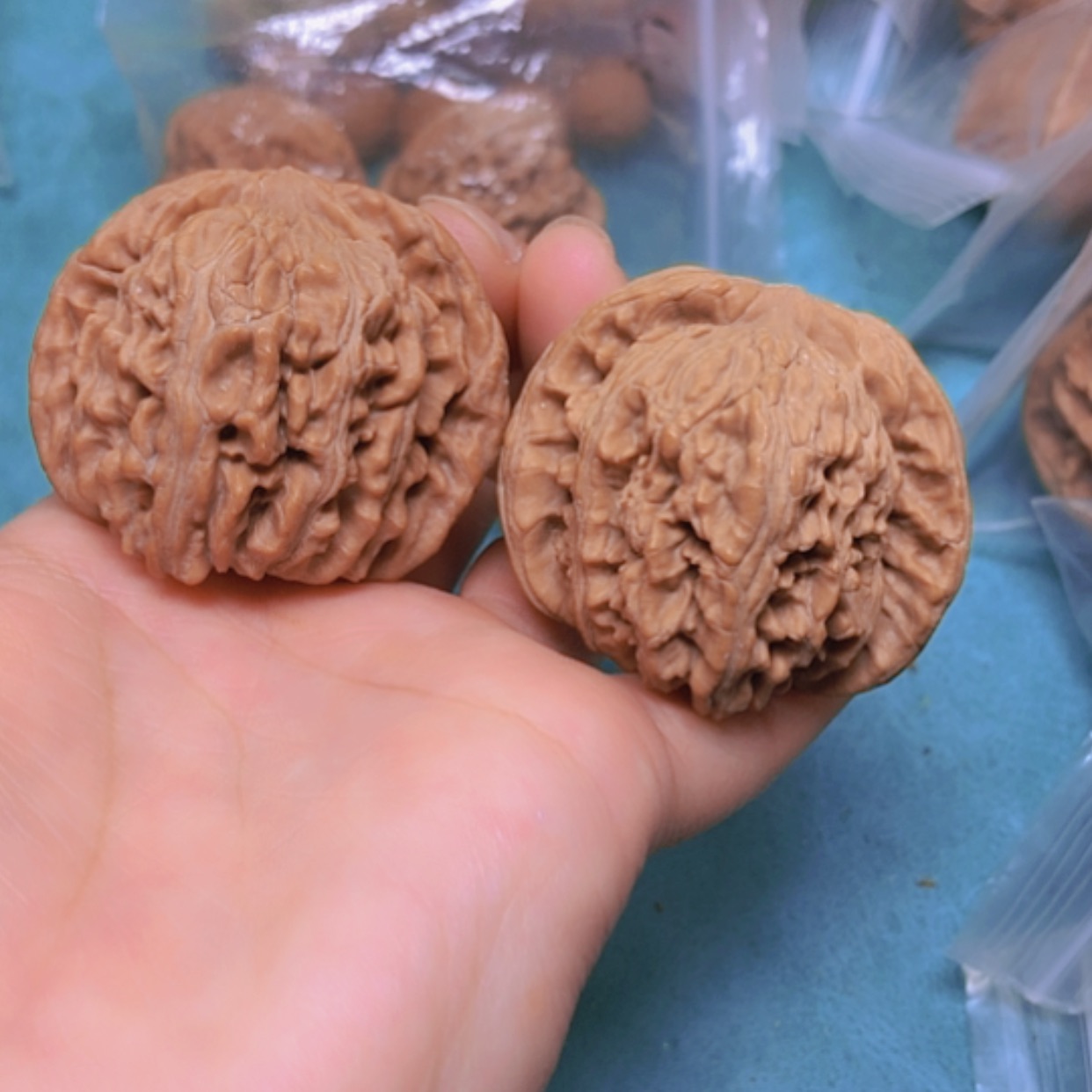 【闪购商品】摆件核桃45四座楼有修