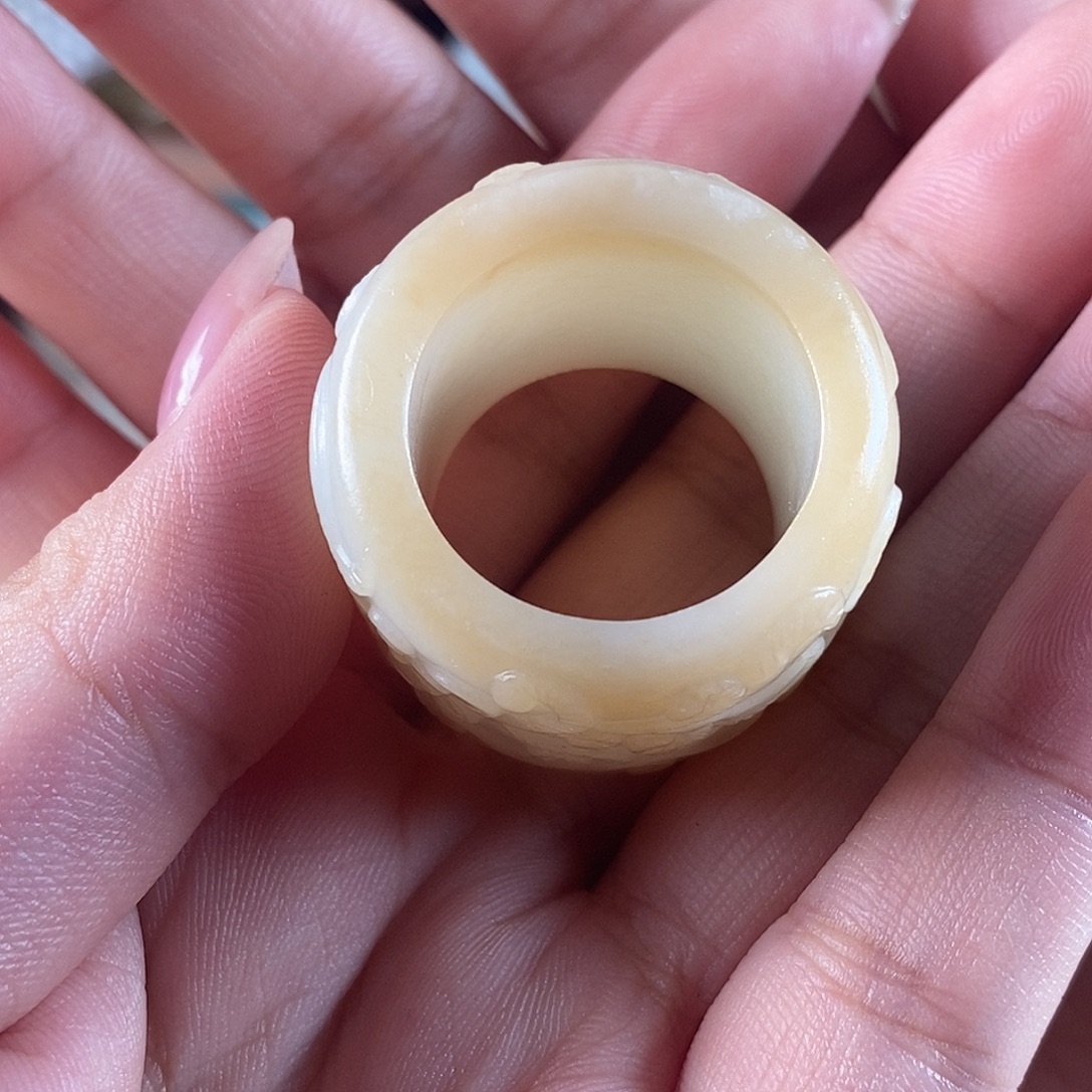 释***道和田玉未镶嵌挂件