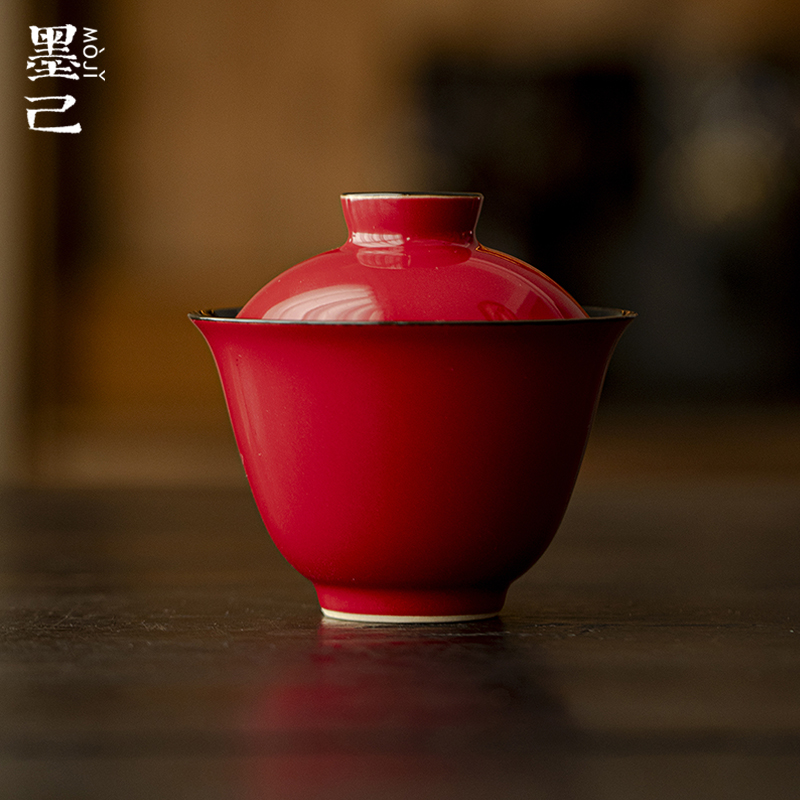 墨己 丹霞墨韵-慕言盖碗