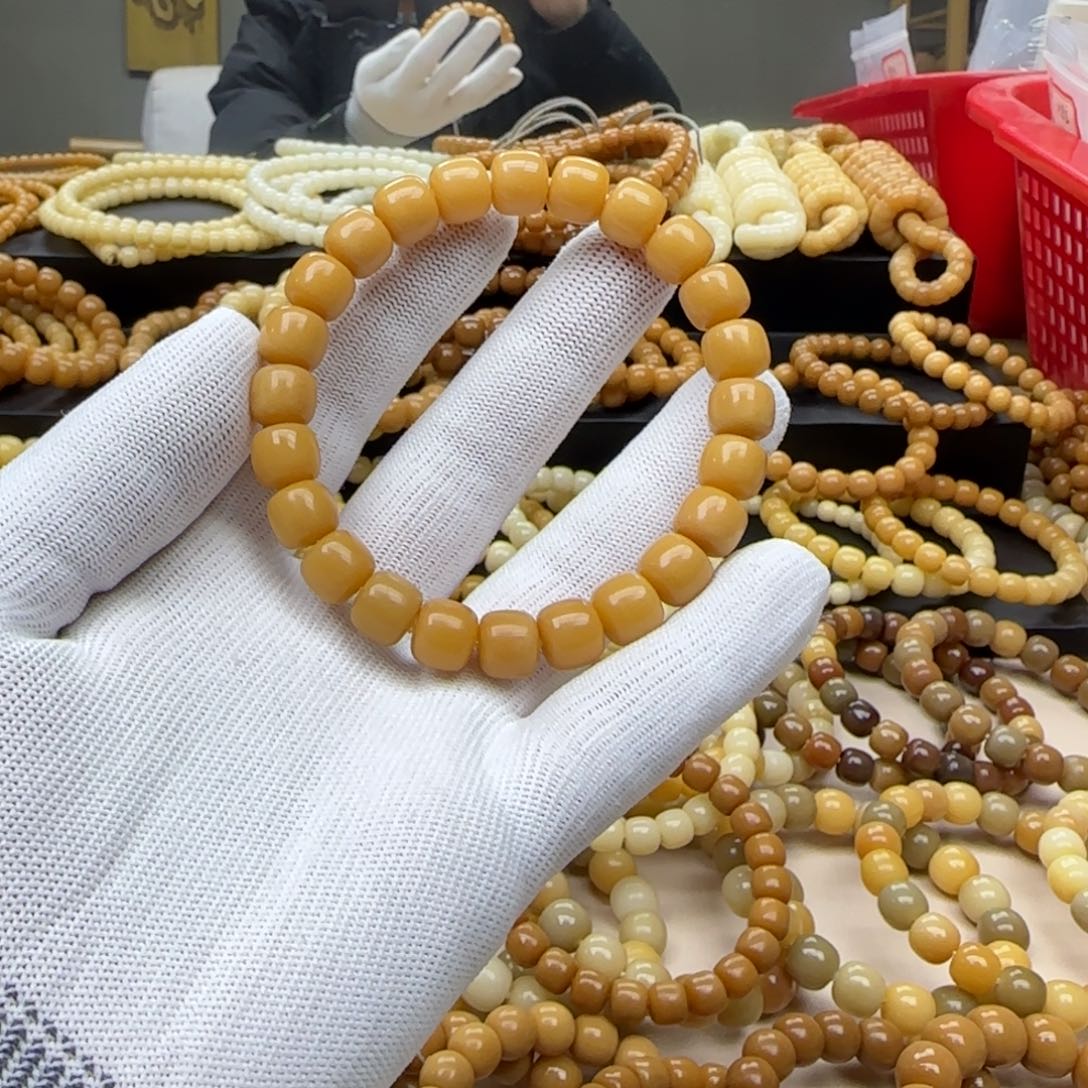 菩提根/象牙果手串9.10 11年 鬼工