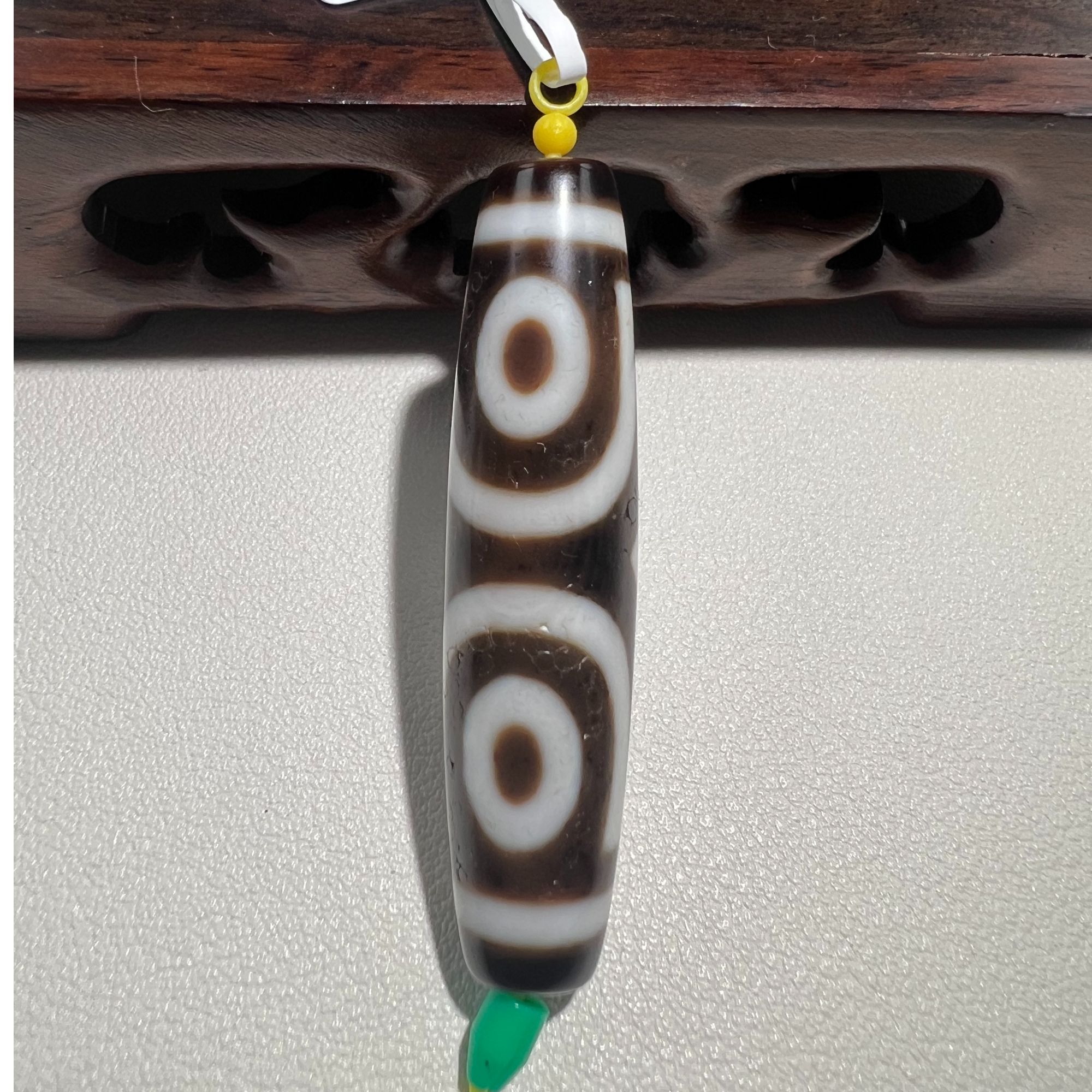 天然玛瑙高品油糯宝盖三眼