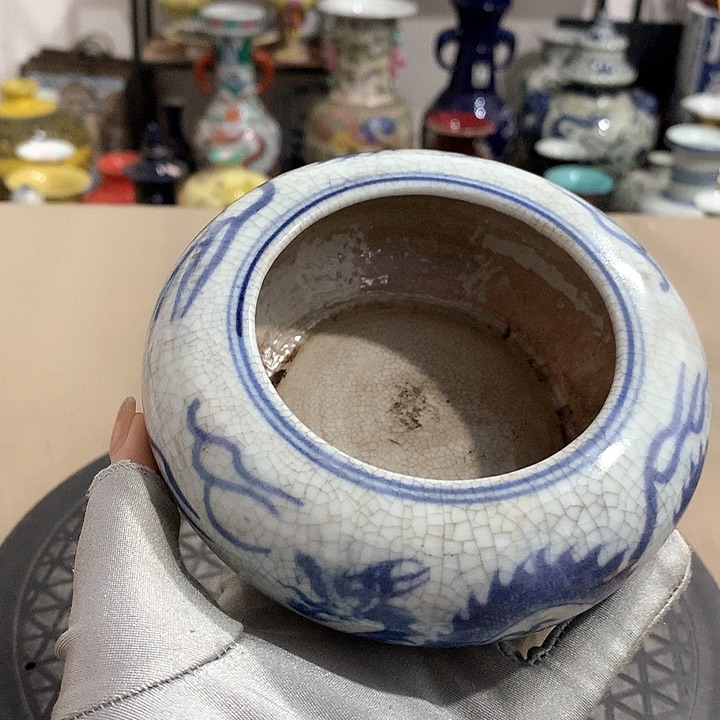 摆件博古架陶瓷摆件