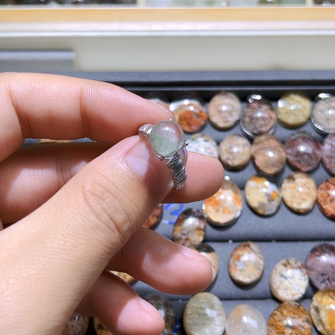 奶***)银S925镶嵌手链水晶