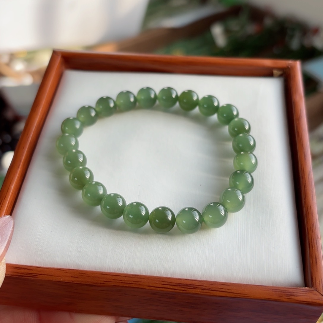 和田玉手链未镶嵌