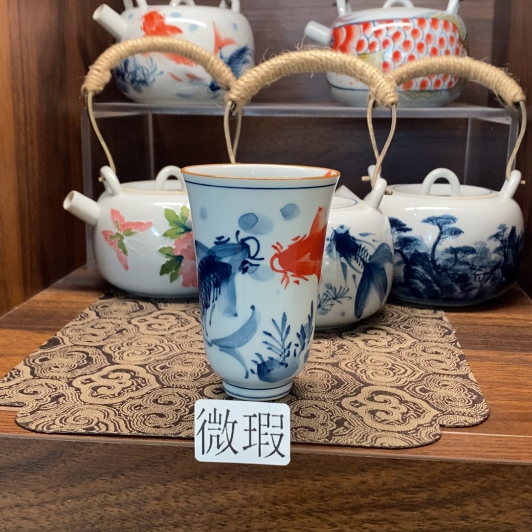 釉下彩手工绘制手工绘制