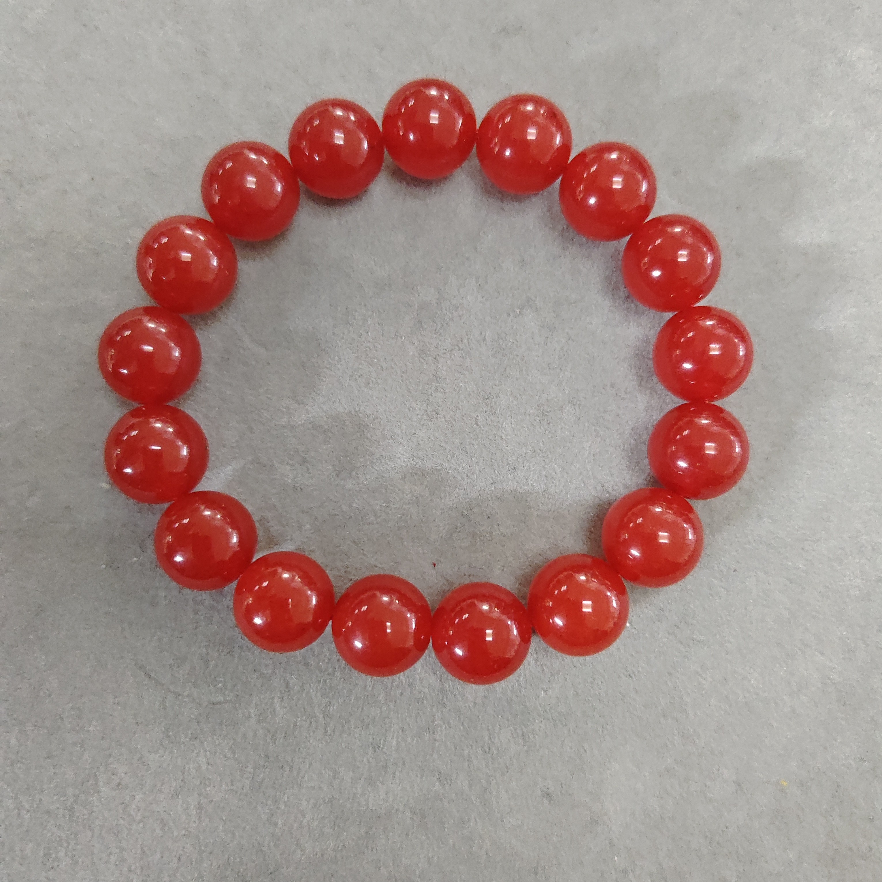 3321号精品12mm温柔红色圆润项圈