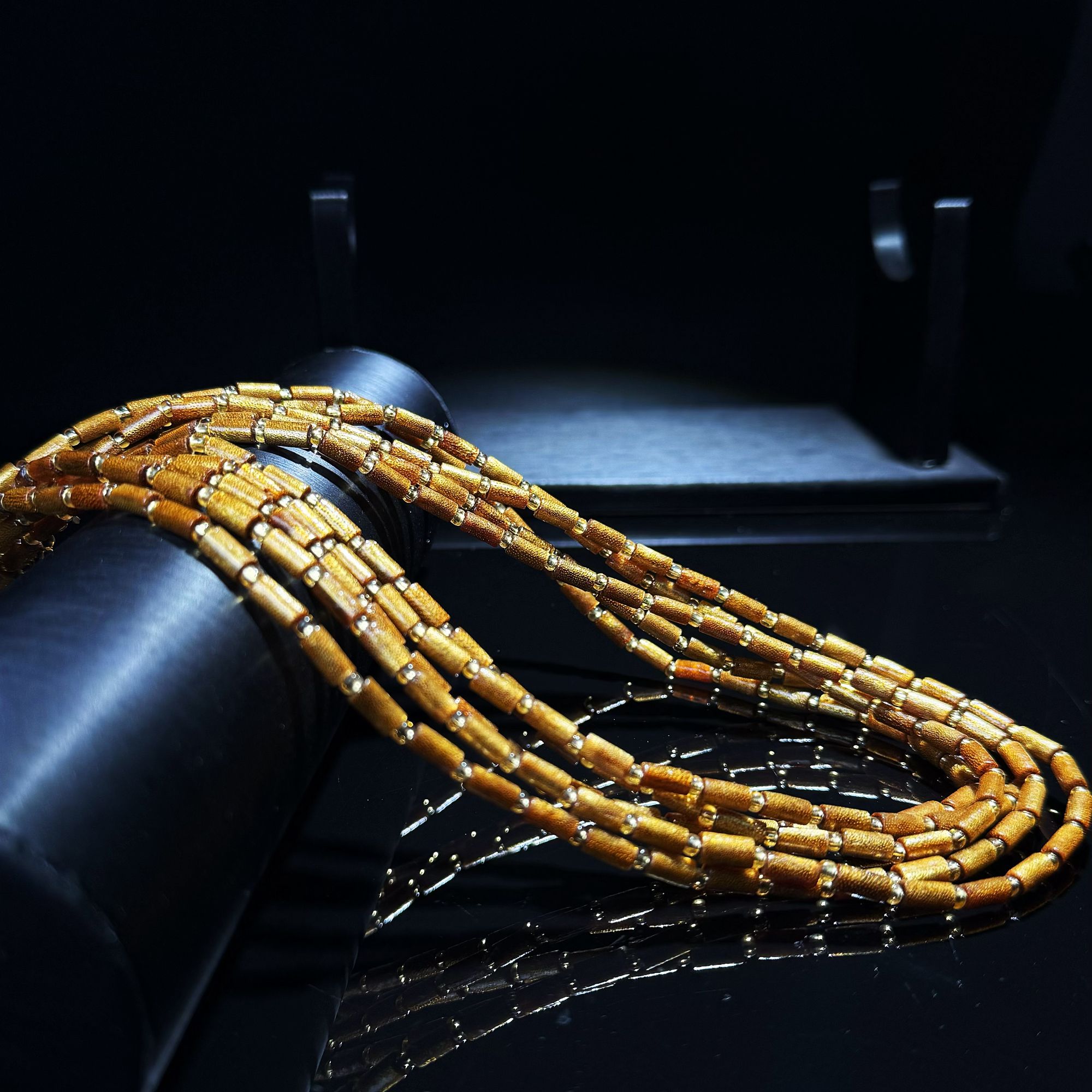 合金项链 【皇后甄选】皇后9号 桶珠项链-多样性发其一