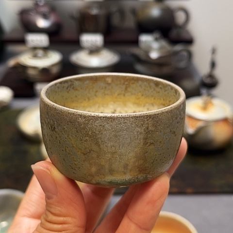 燕***汁盖碗景德柴烧茶具-纯手工茶具