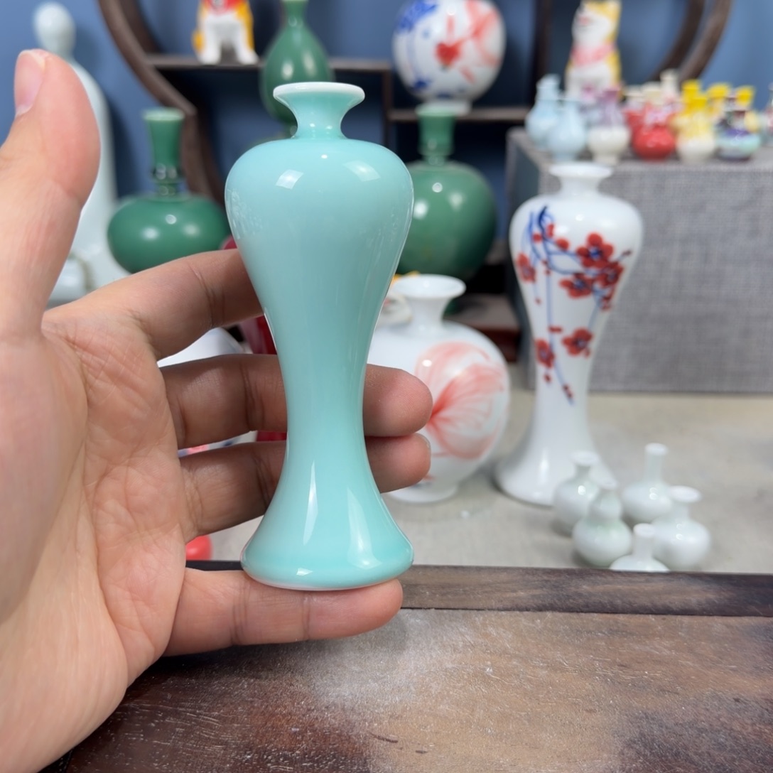 陶瓷手工小花器摆件