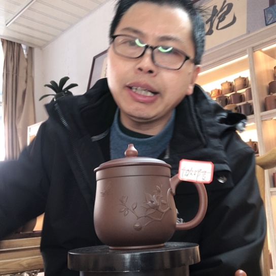 紫泥茶杯玉兰杯容量350