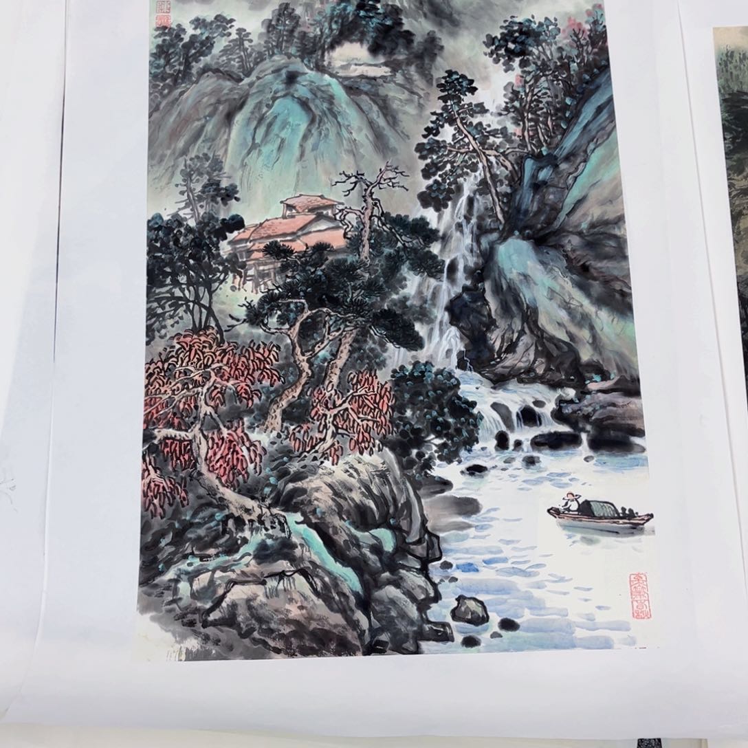 国画宸***录绘画艺术作品展