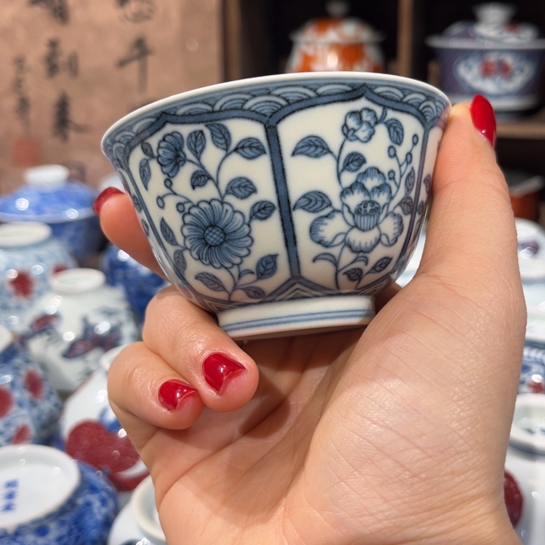 陶杯子景德镇陶瓷主人杯