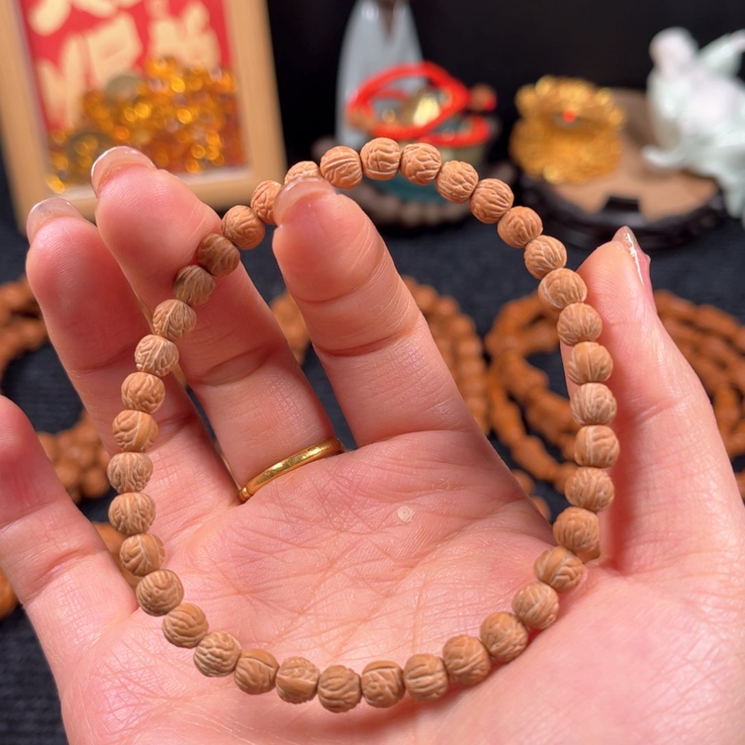 桃核手串阿*A3链接手串