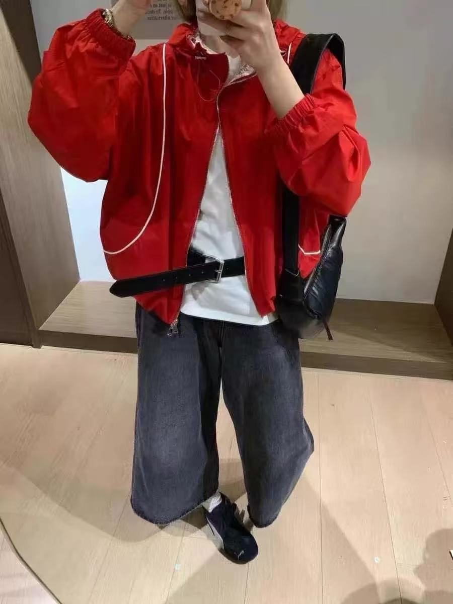 欧货时尚休闲运动防晒短外套