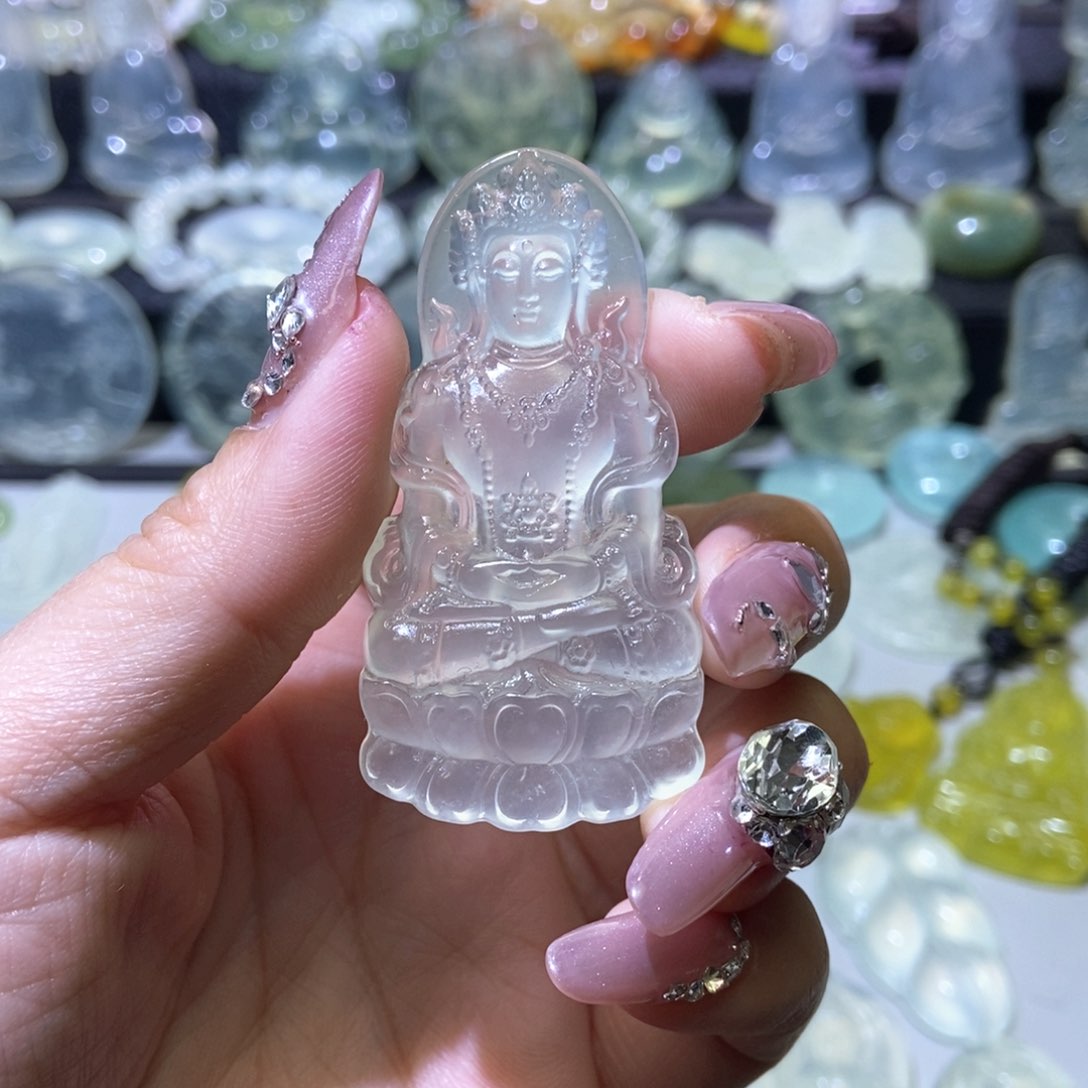 岫玉吊坠未镶嵌吊坠