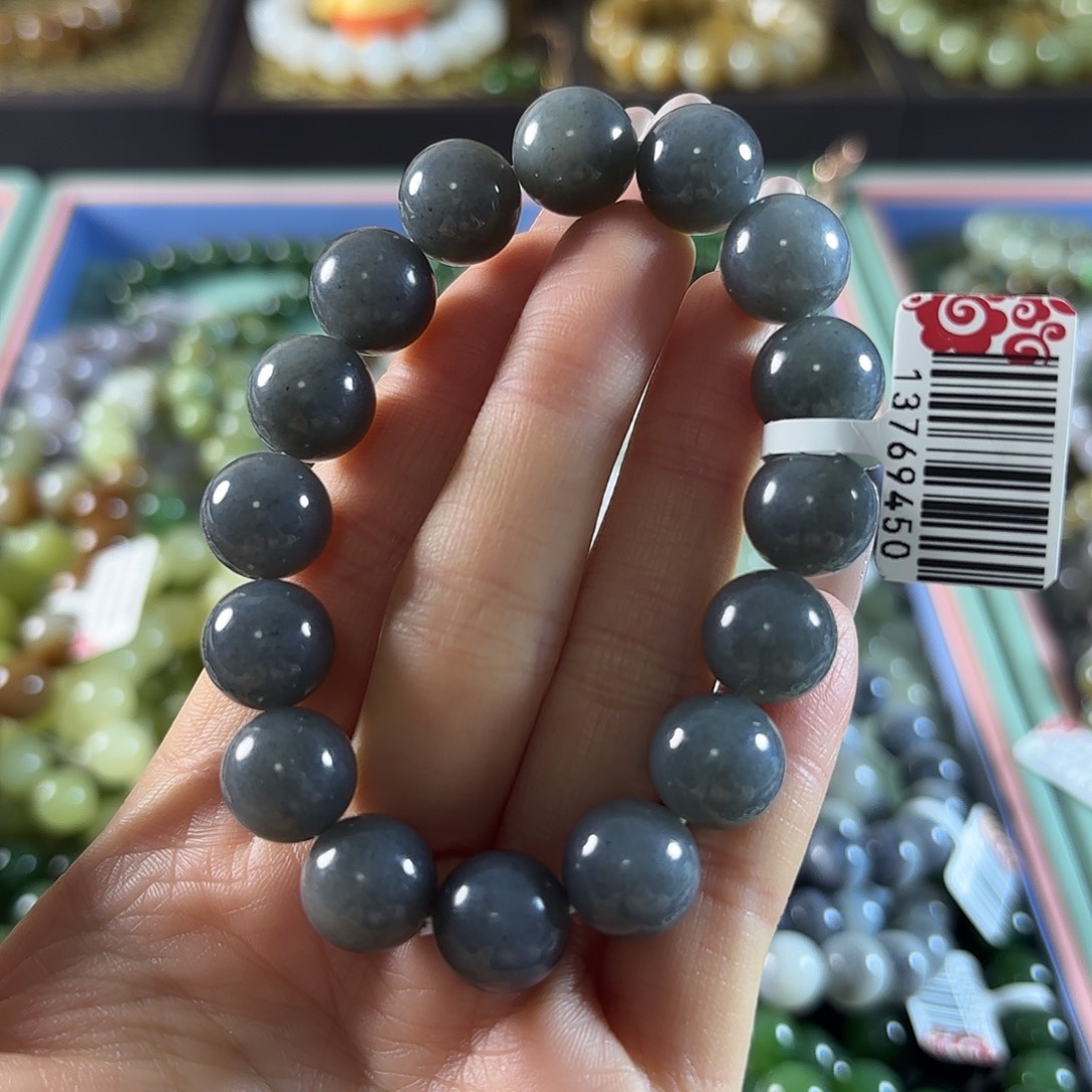 和田玉未镶嵌手链123