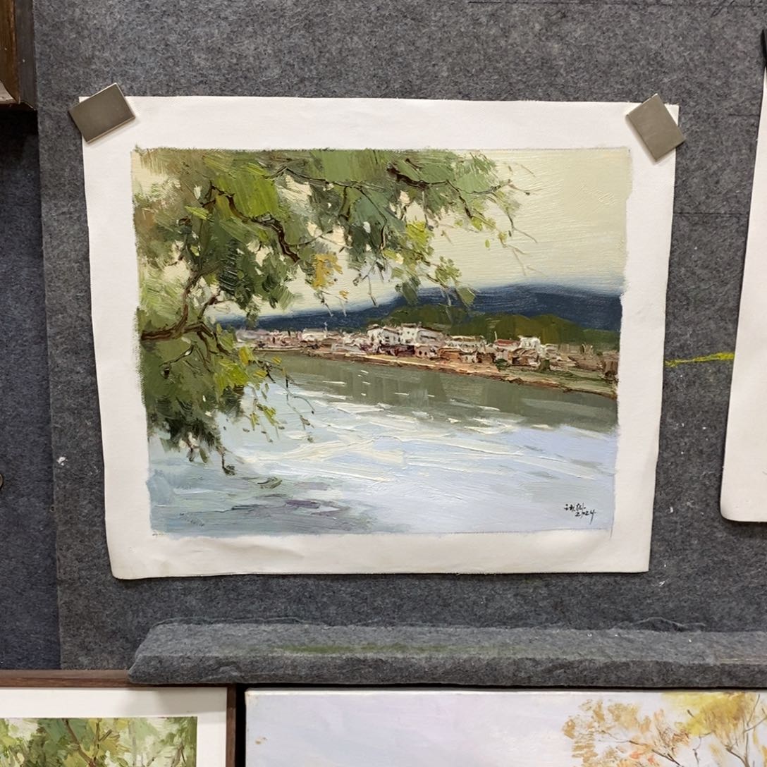 油画风景油画作品