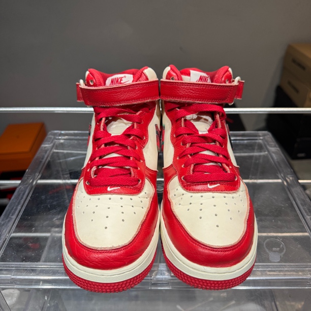 90新 MM6 40码 无盒 AF1 白红圣诞 运动鞋