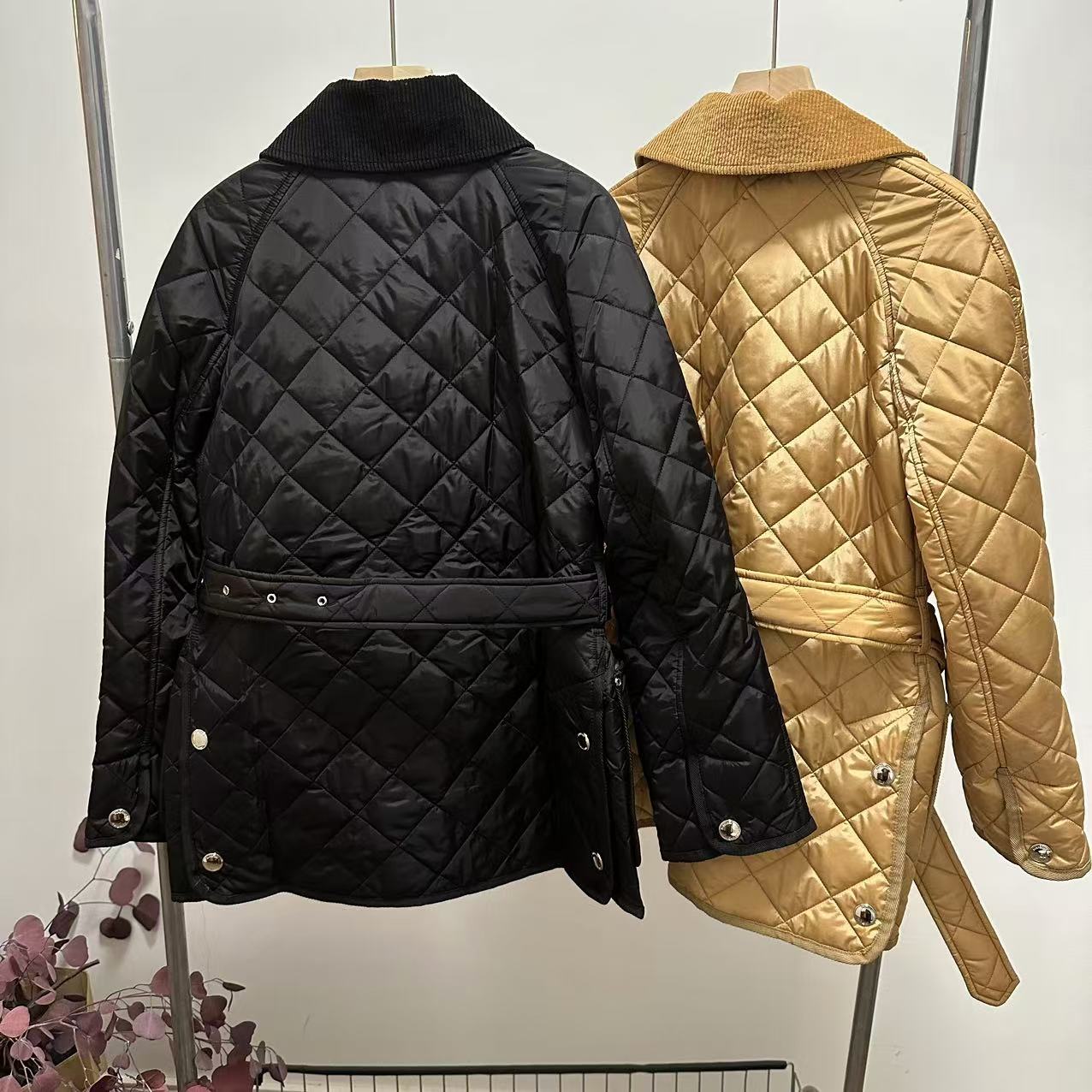 腰带款-轻奢风设计师款秋冬外套-6001