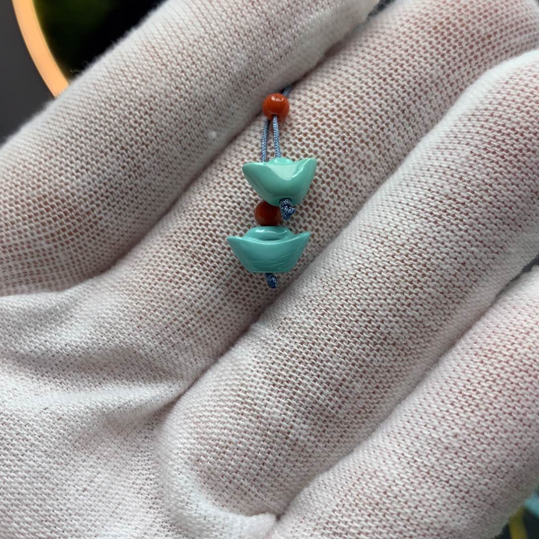 绿松石挂件未镶嵌