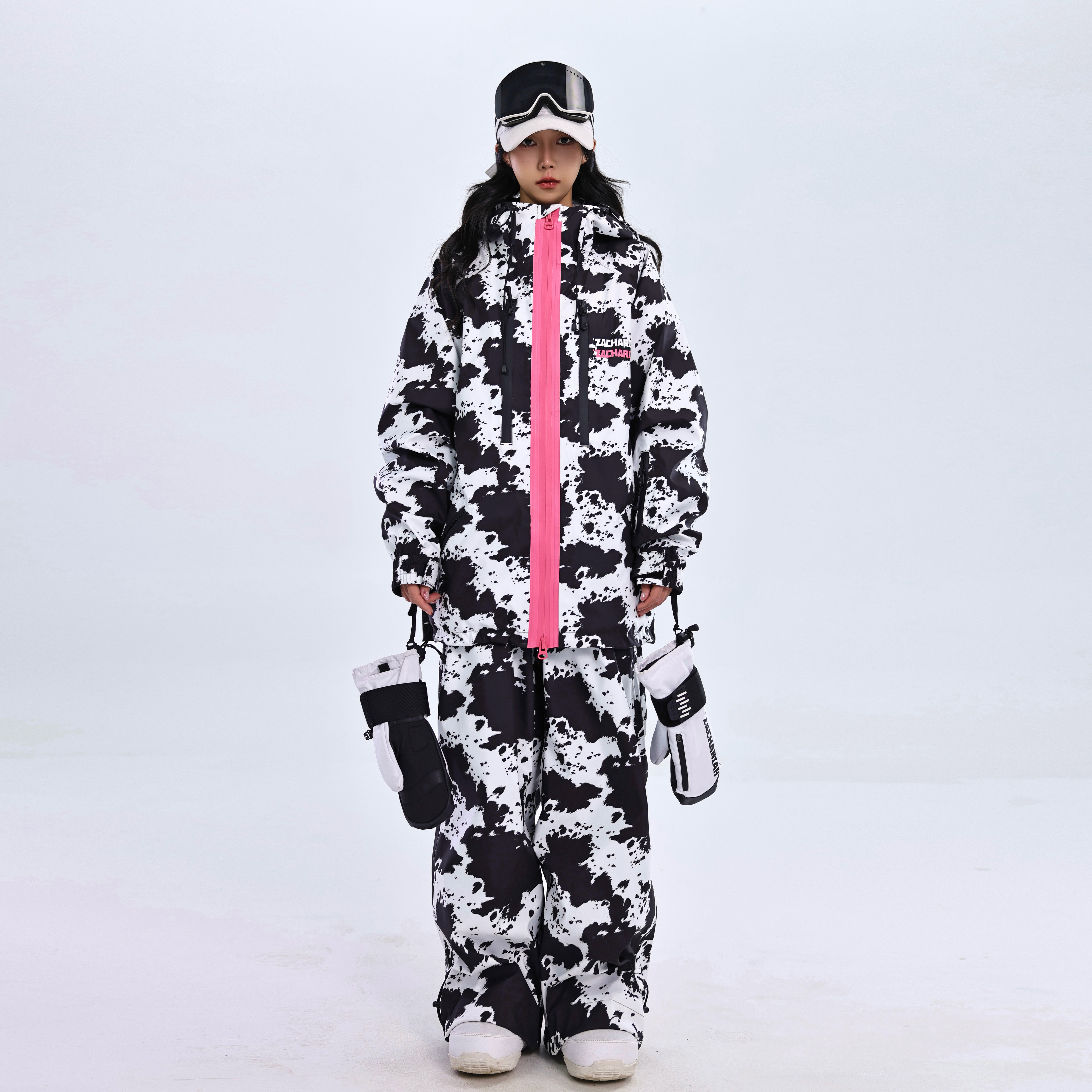 ZACHARIAH【希凡尼尔】马年限定撞色拉链滑雪服套装防水透气雪服