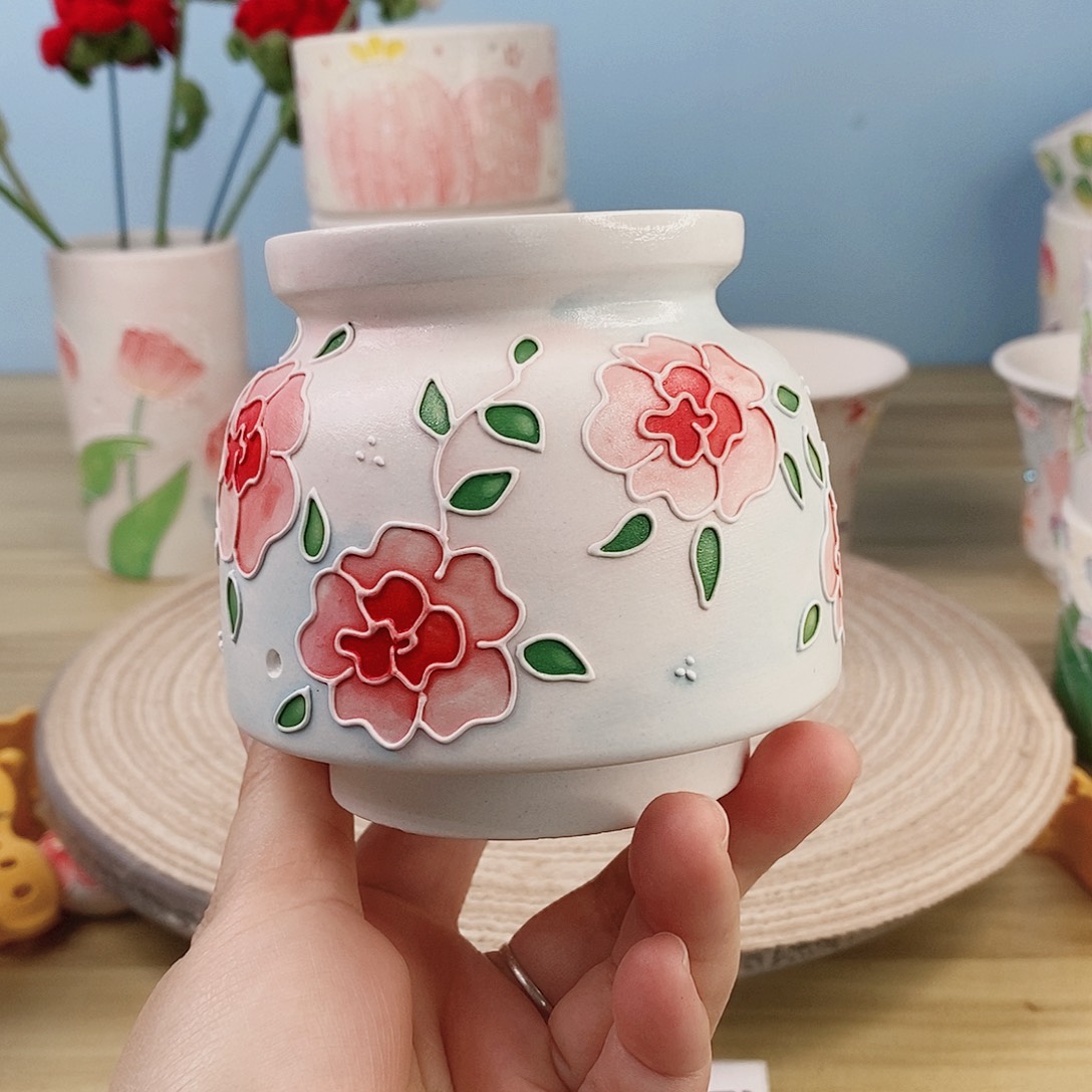 手绘手工制作陶瓷2