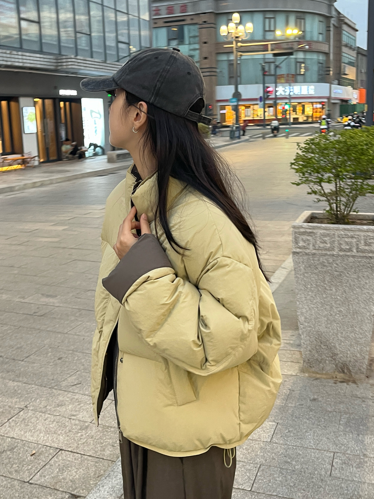 高级感超好看外套女2025新款爆款冬小个子韩系穿搭棉衣棉服女短款