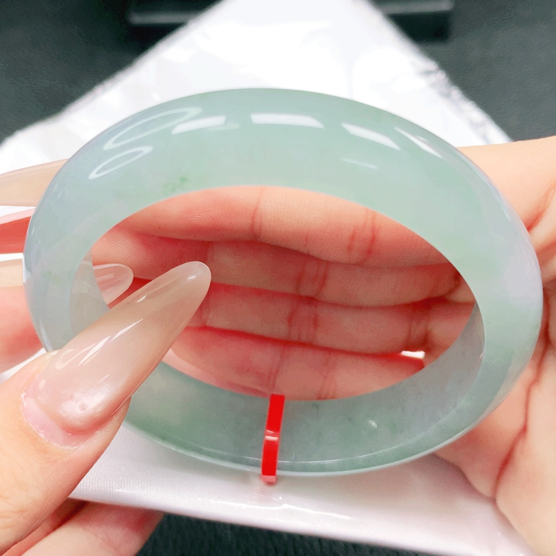 翡翠未镶嵌手镯57