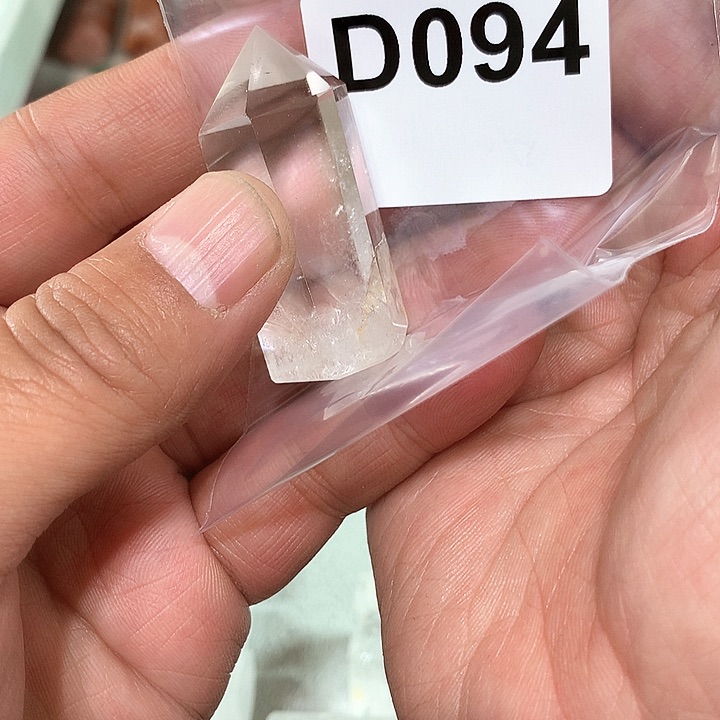 水晶天然水晶柱子D094未镶嵌玖****?