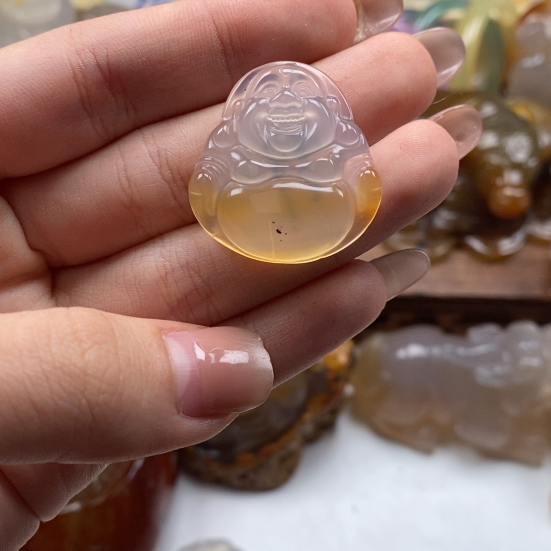 玛瑙/玉髓未镶嵌颈饰