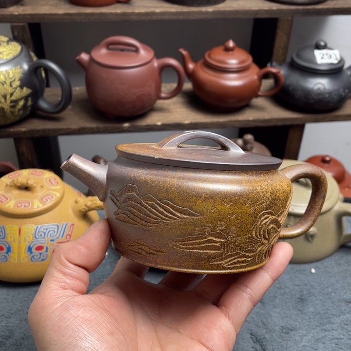 茶壶紫砂紫砂微瑕