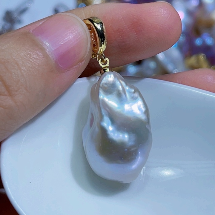 颈饰未镶嵌淡水珍珠