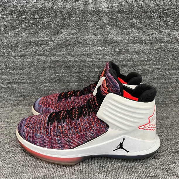 43码 aj32 黑紫 无原盒 二手篮球鞋