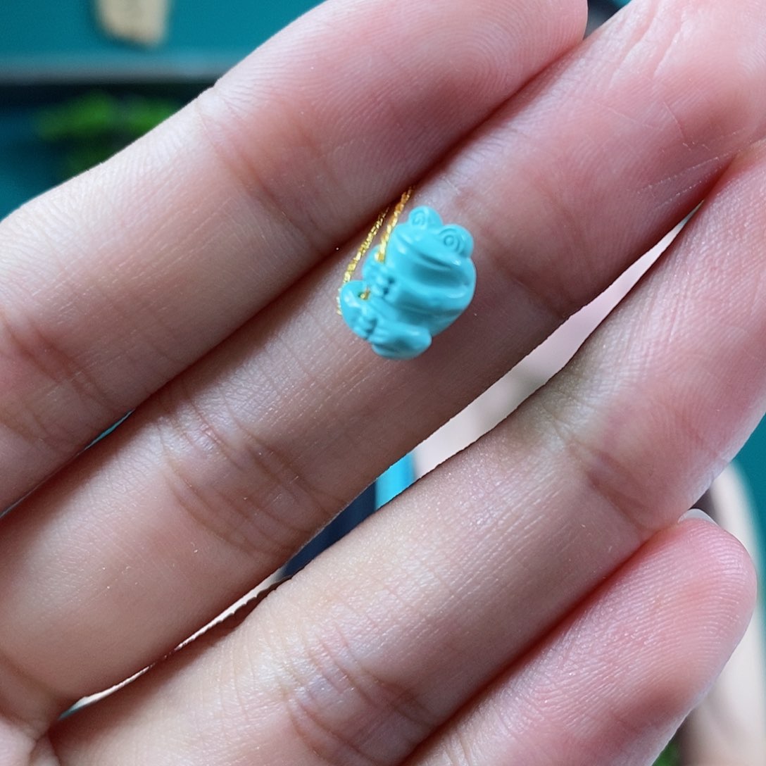 未镶嵌绿松石珠宝奇石