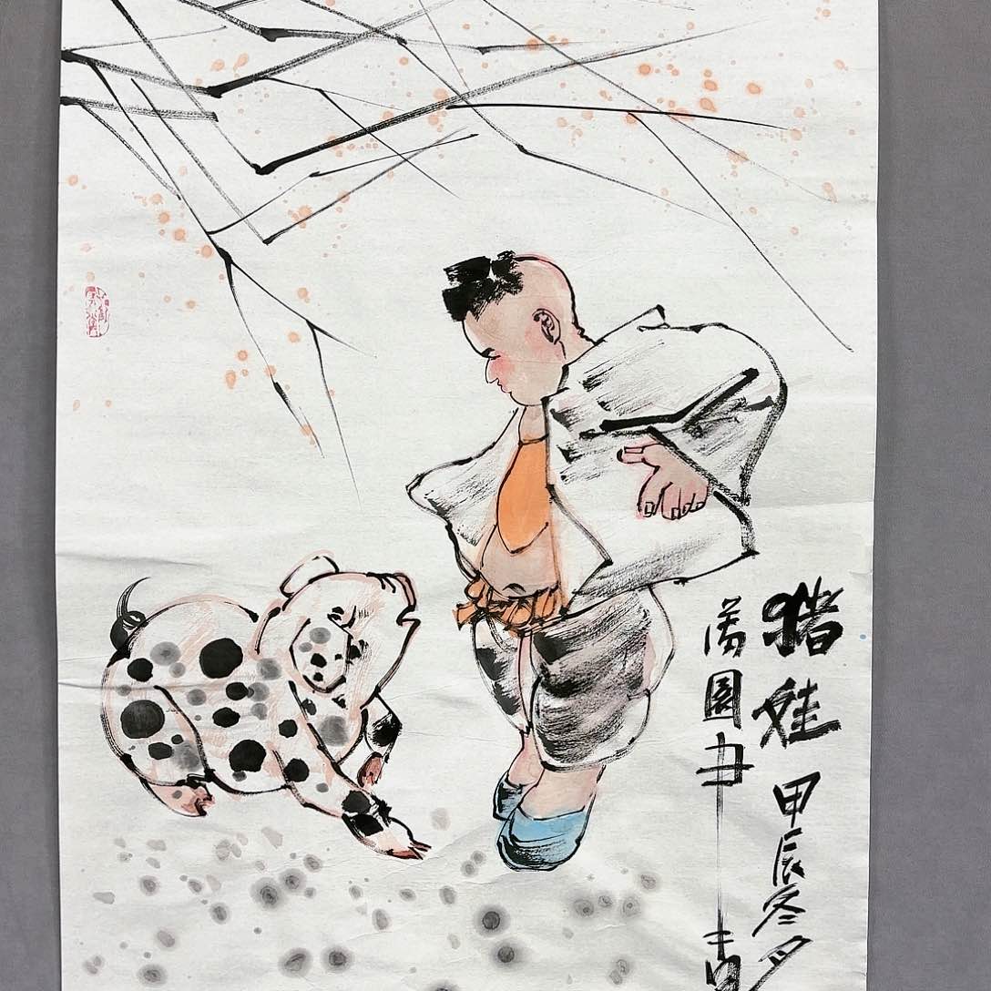 国画国画纯手绘作品请放心去藏