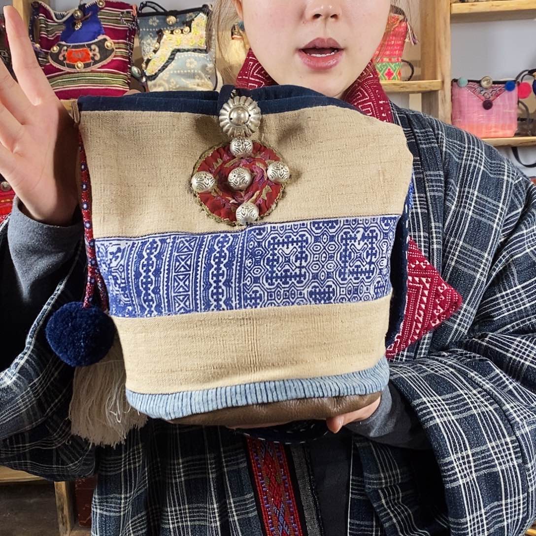 织绣手工制作包包