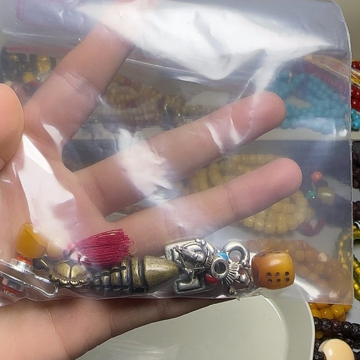 锦***初非金属牛骨骰子小尺寸