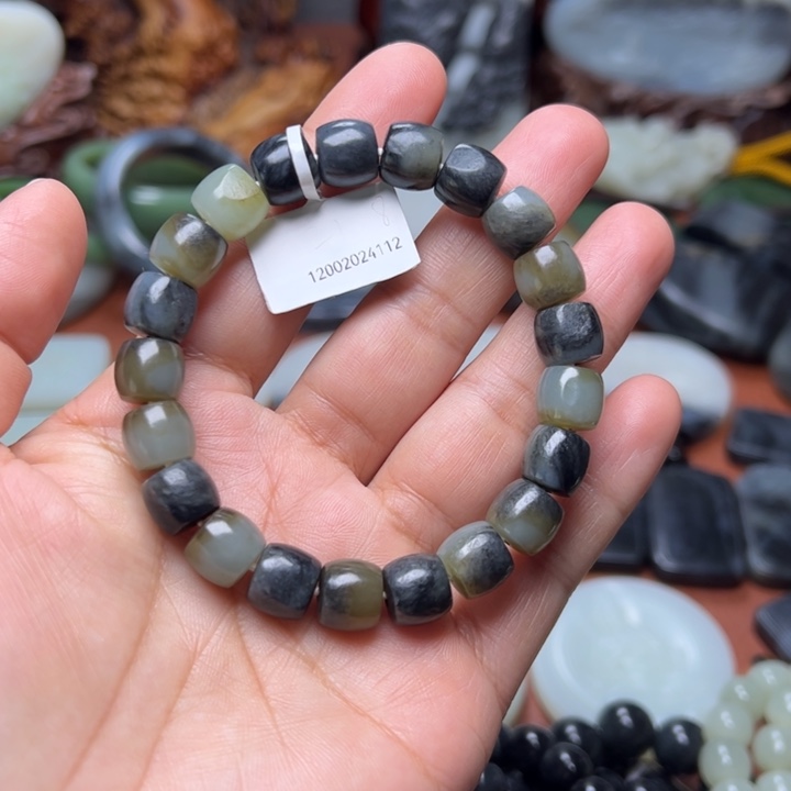 和田玉手链未镶嵌