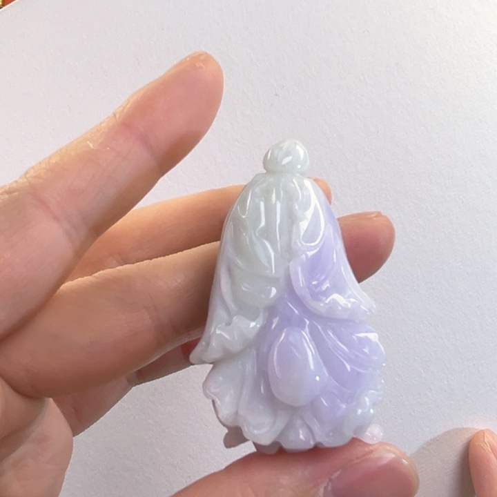 翡翠吊坠(赠链)未镶嵌代编织