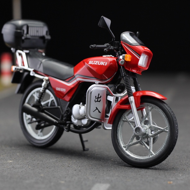 GS125摩托车模型1:12比例合金车模静态礼品摆件情怀