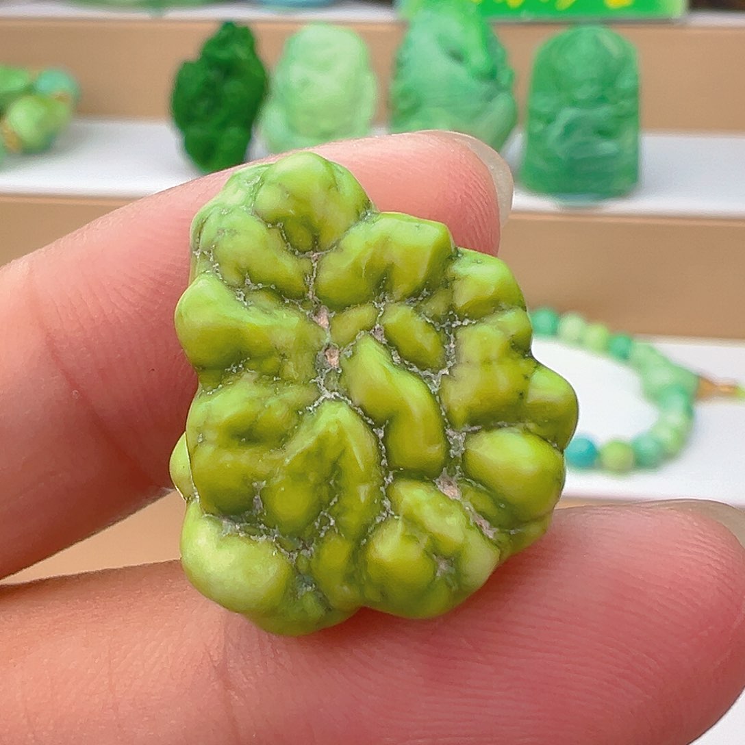 未镶嵌绿松石项链