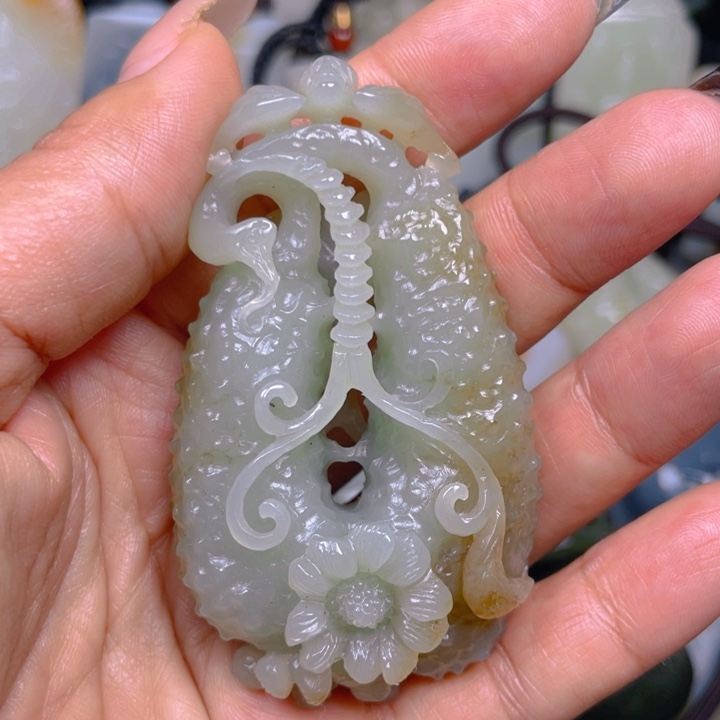 和田玉挂件未镶嵌