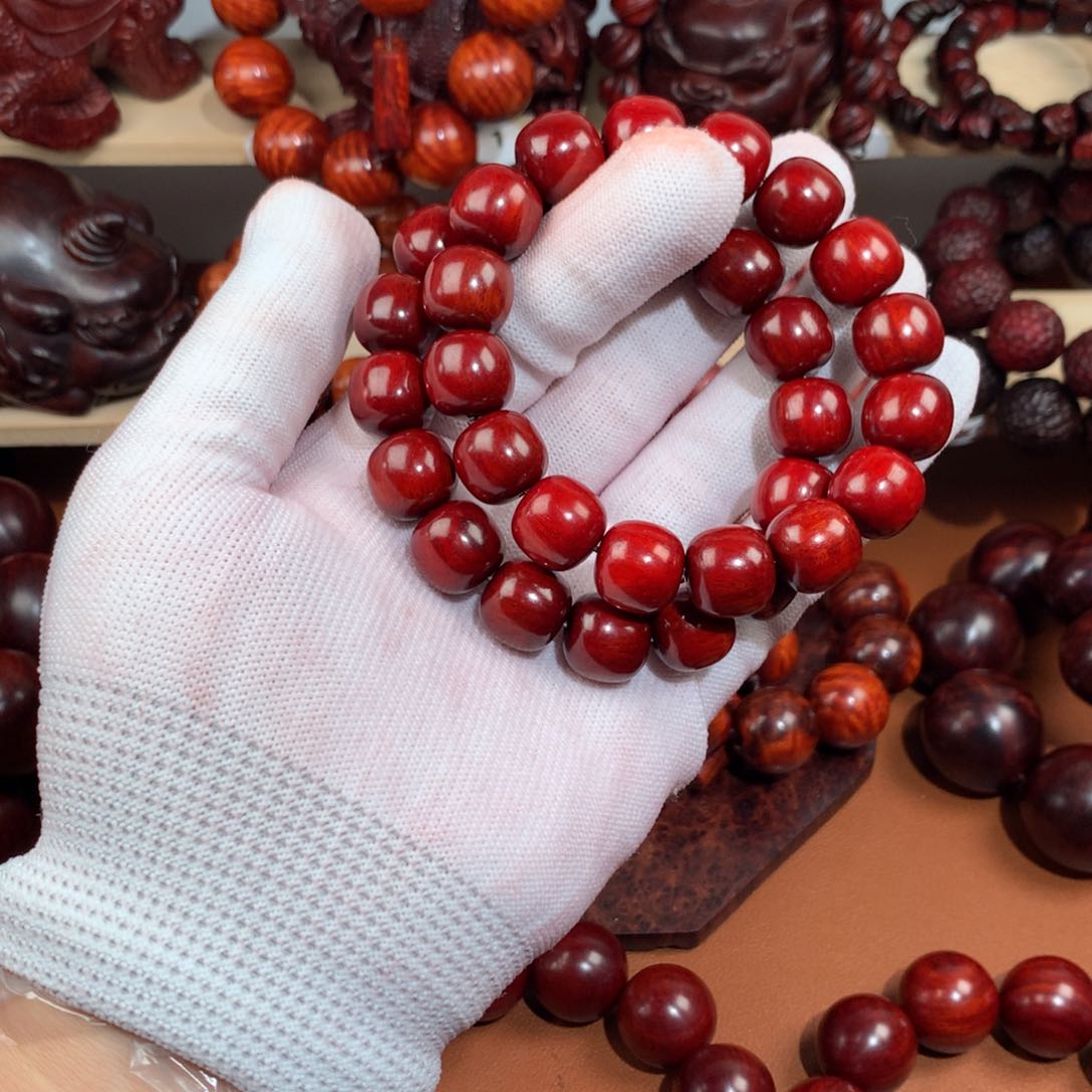 木1314镇店泥-鸡血红-老型珠--多样性发其一